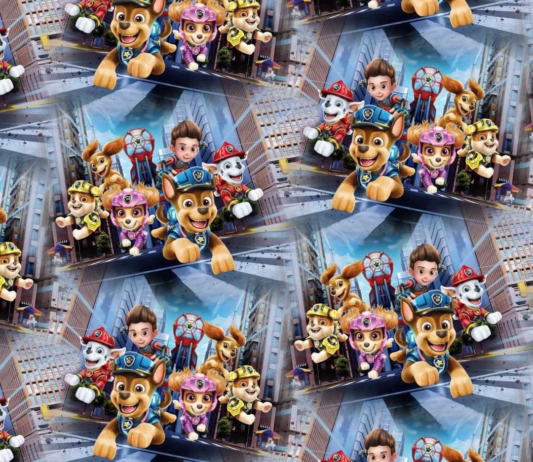 Teplákovina - Paw patrol ve městě