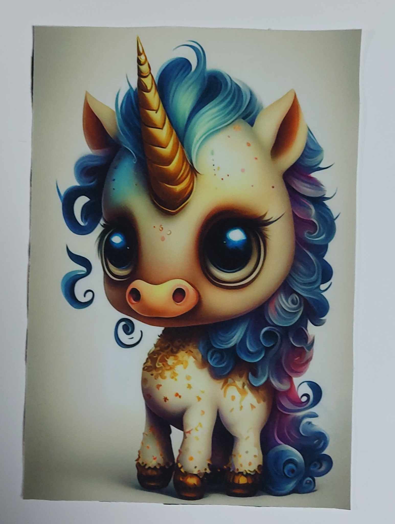 Sofftshelový panel 14cm x 20cm,ponny 2