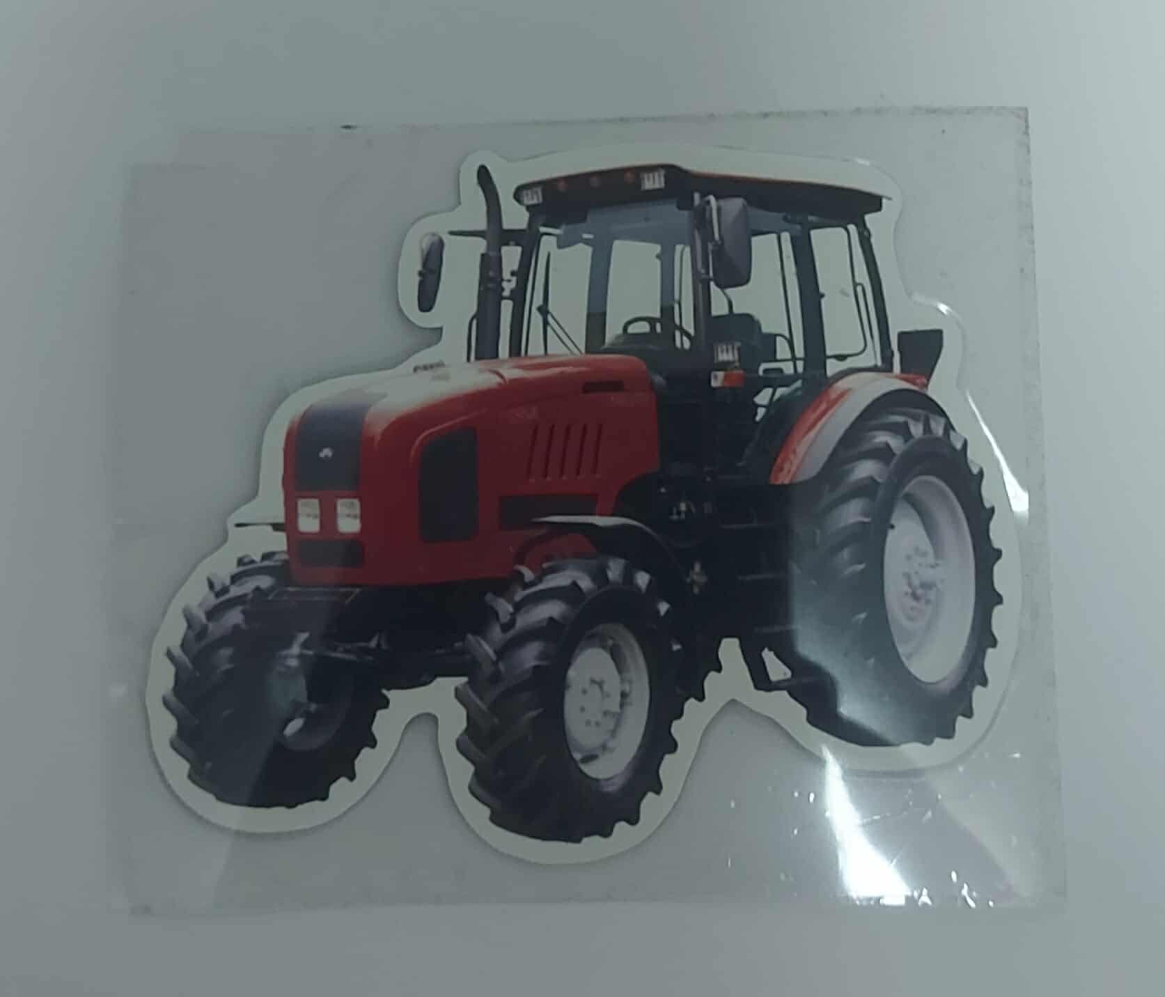 Nažehlovací aplikace - traktor