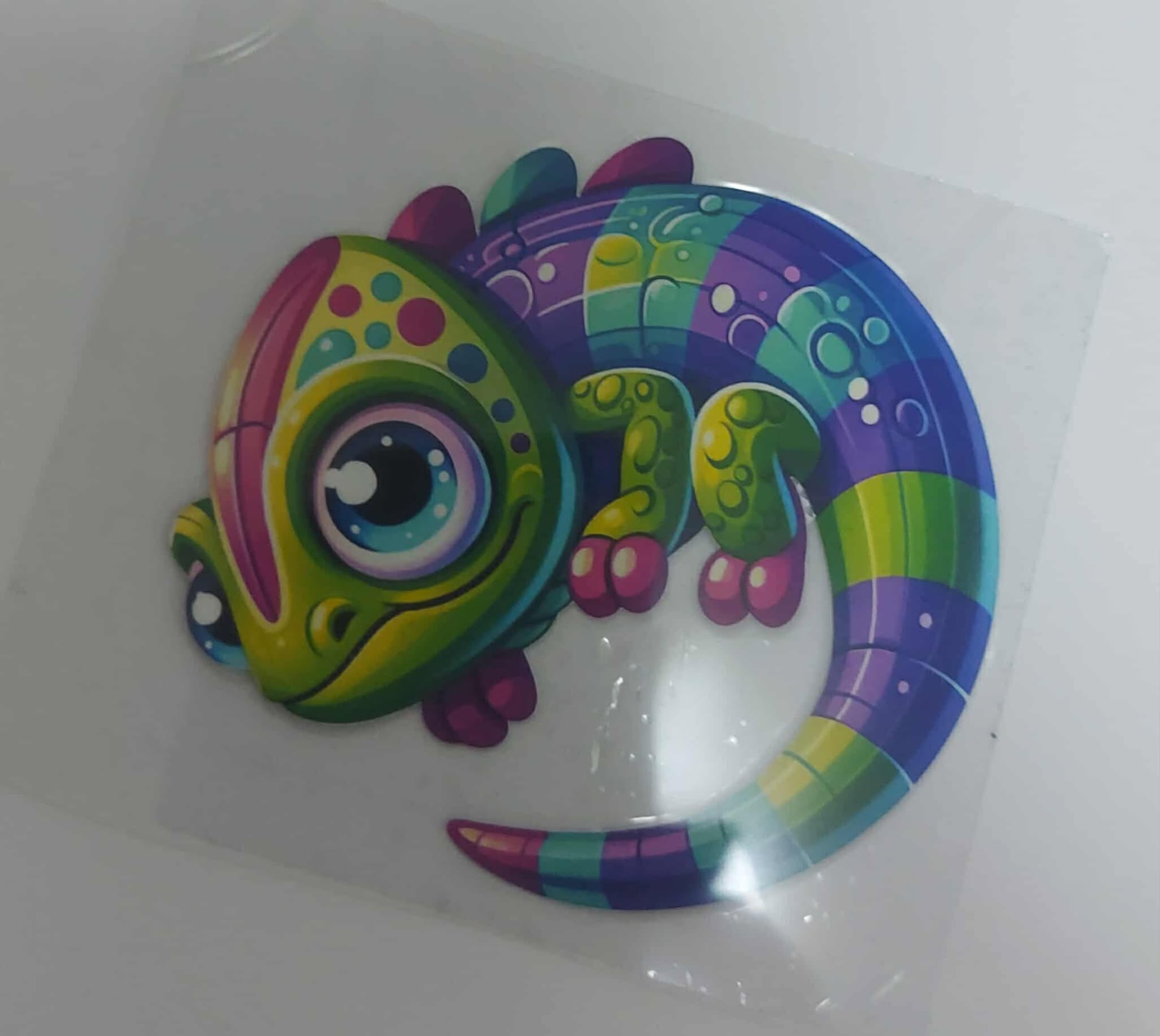 Nažehlovací aplikace - chameleon