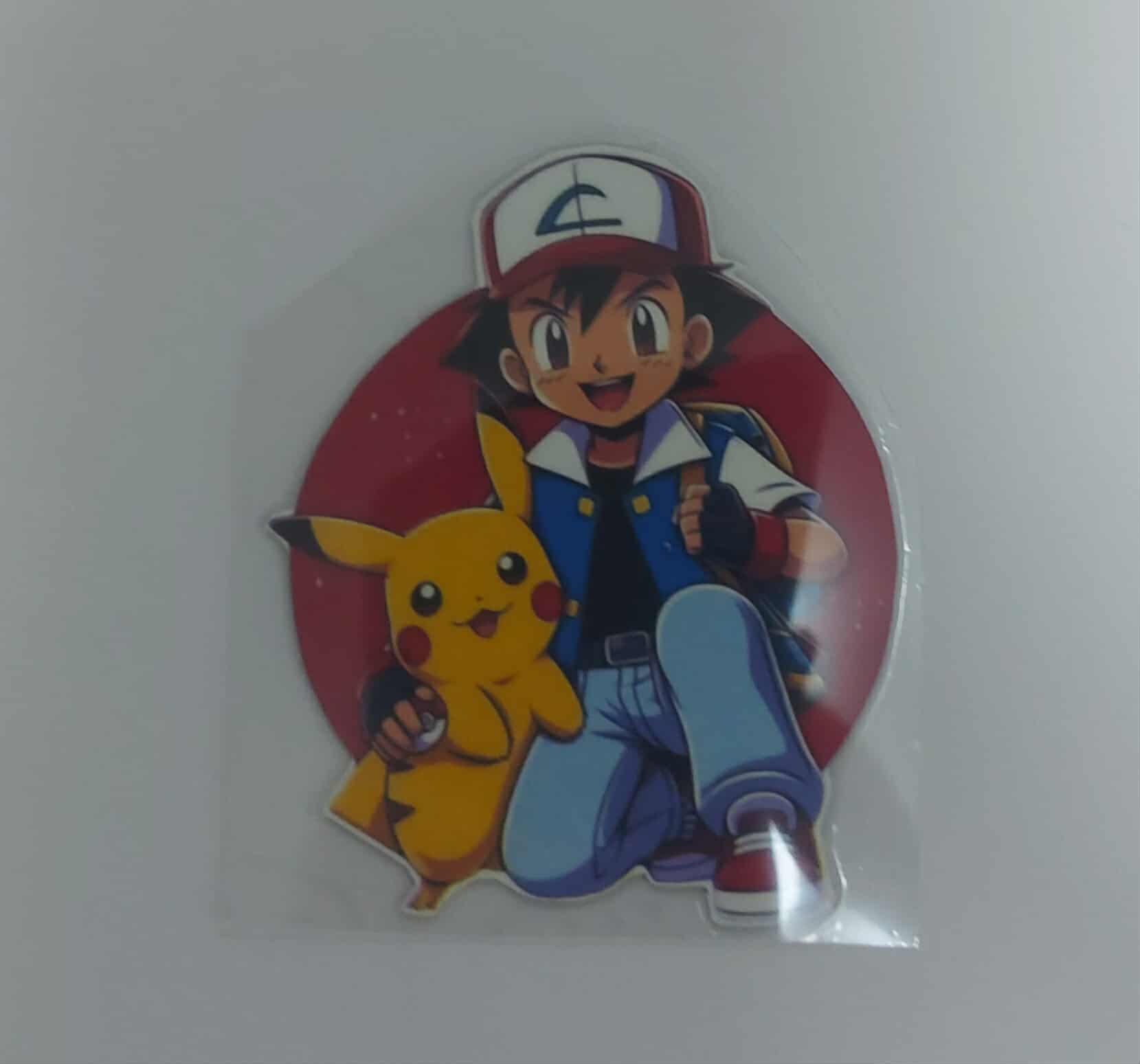 Nažehlovací aplikace - pokemon s chlapcem