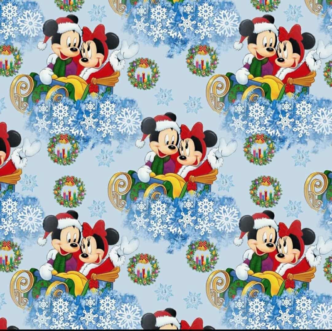 Úplet - vánoční Mickey