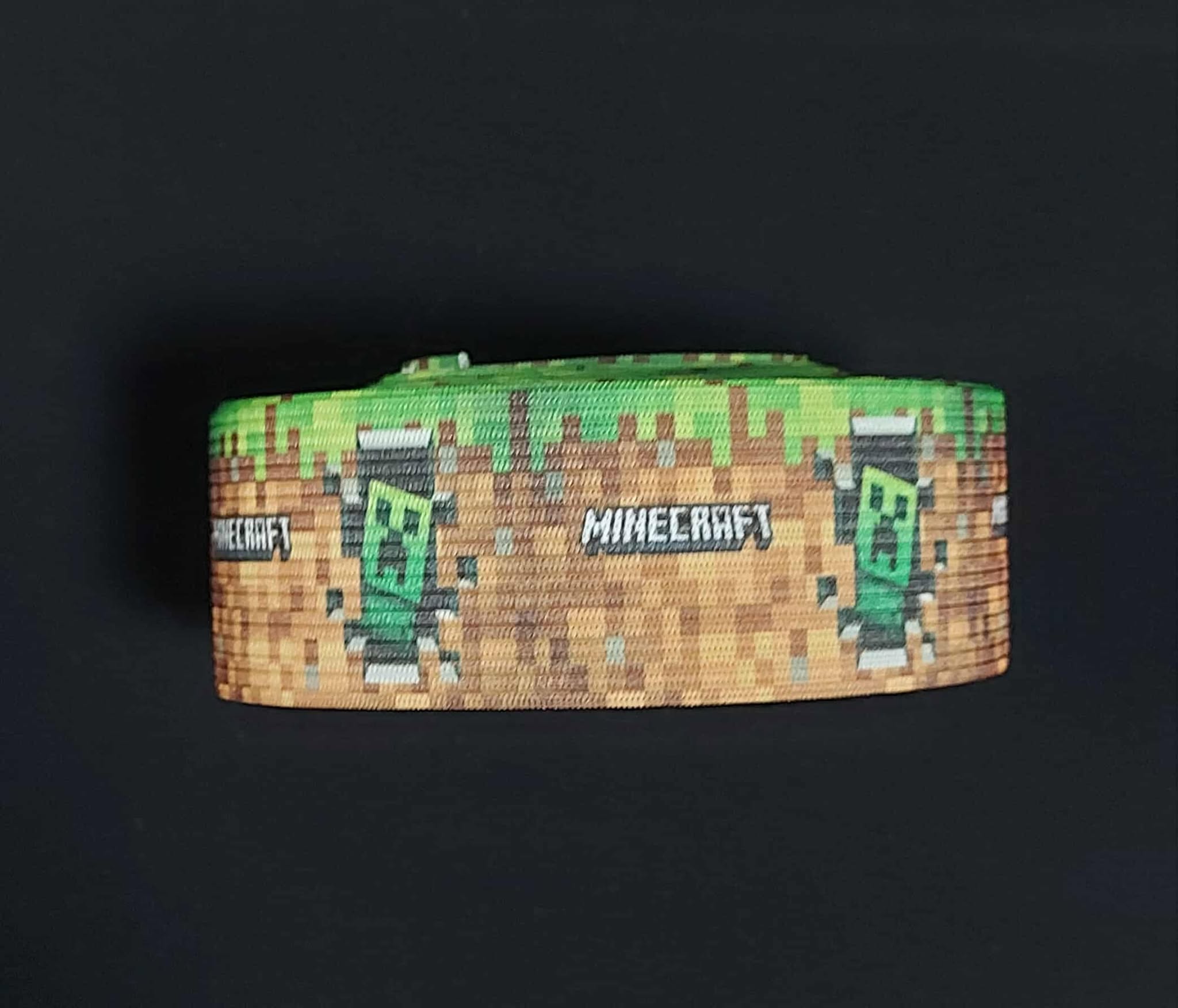 Galonová potištěná guma 4cm Minecraft