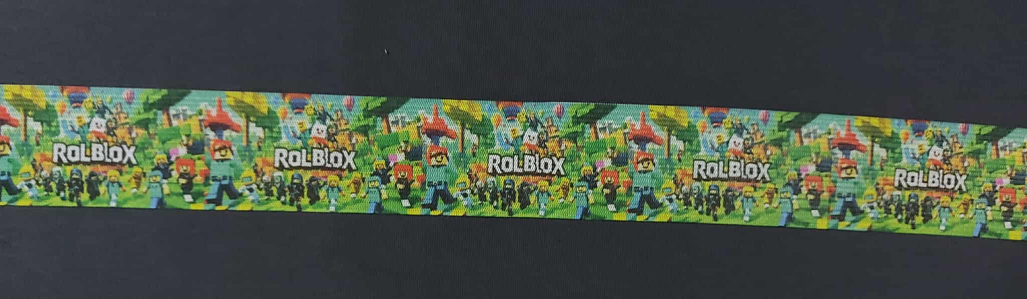 Galonová potištěná guma 4cm Roblox 1