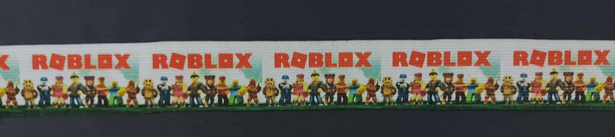 Galonová potištěná guma 4cm Roblox 2