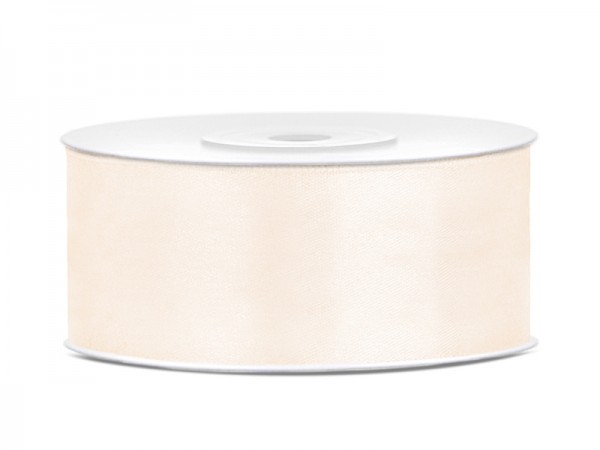 Saténová stuha světlá ivory , 38mm