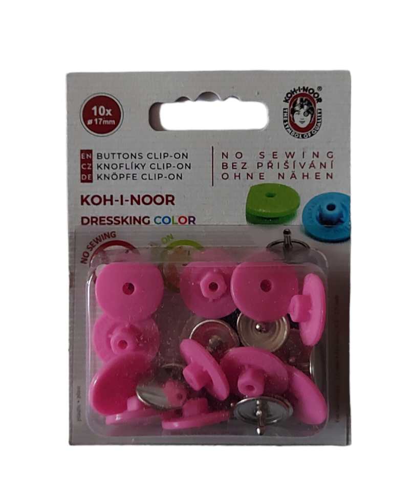 Knoflík DRESSKING - světle růžová