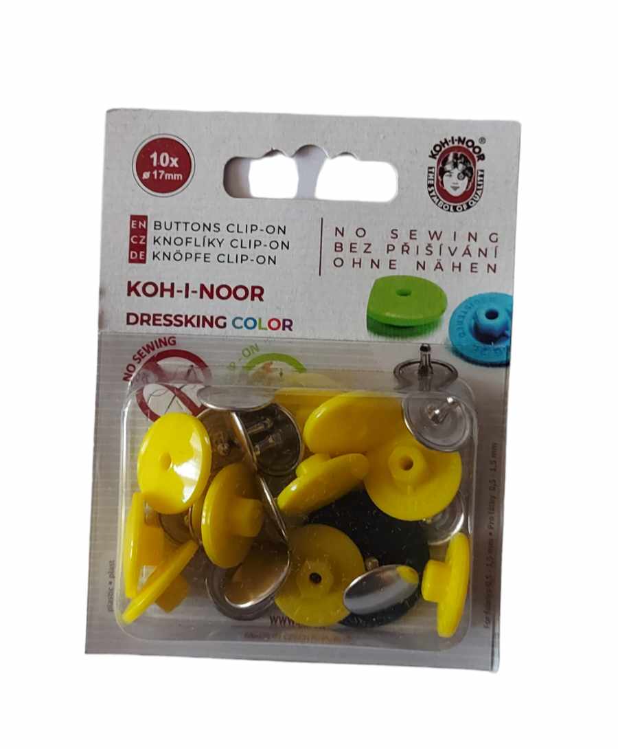 Knoflík DRESSKING - žlutá