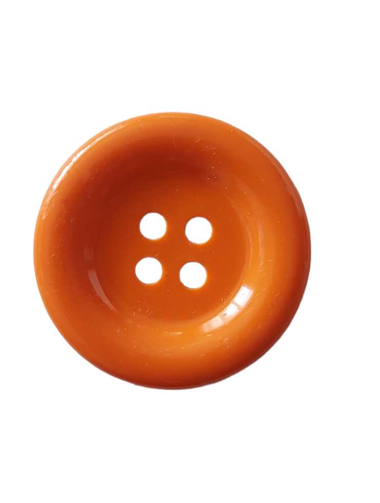 Plastový knoflík 50mm oranžový