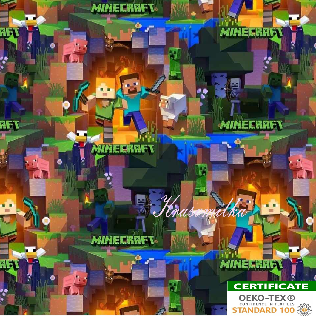 Teplákovina - Minecraft v hnědém