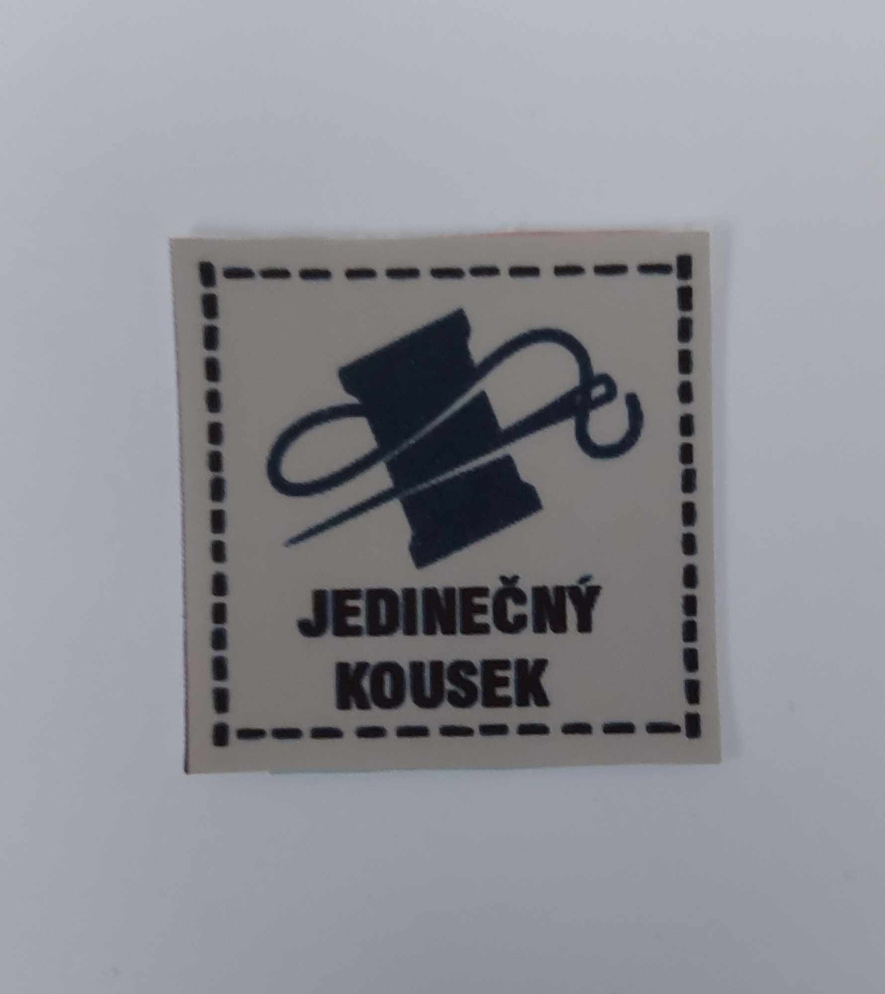 Látková nášivka - JEDINEČNÝ KOUSEK