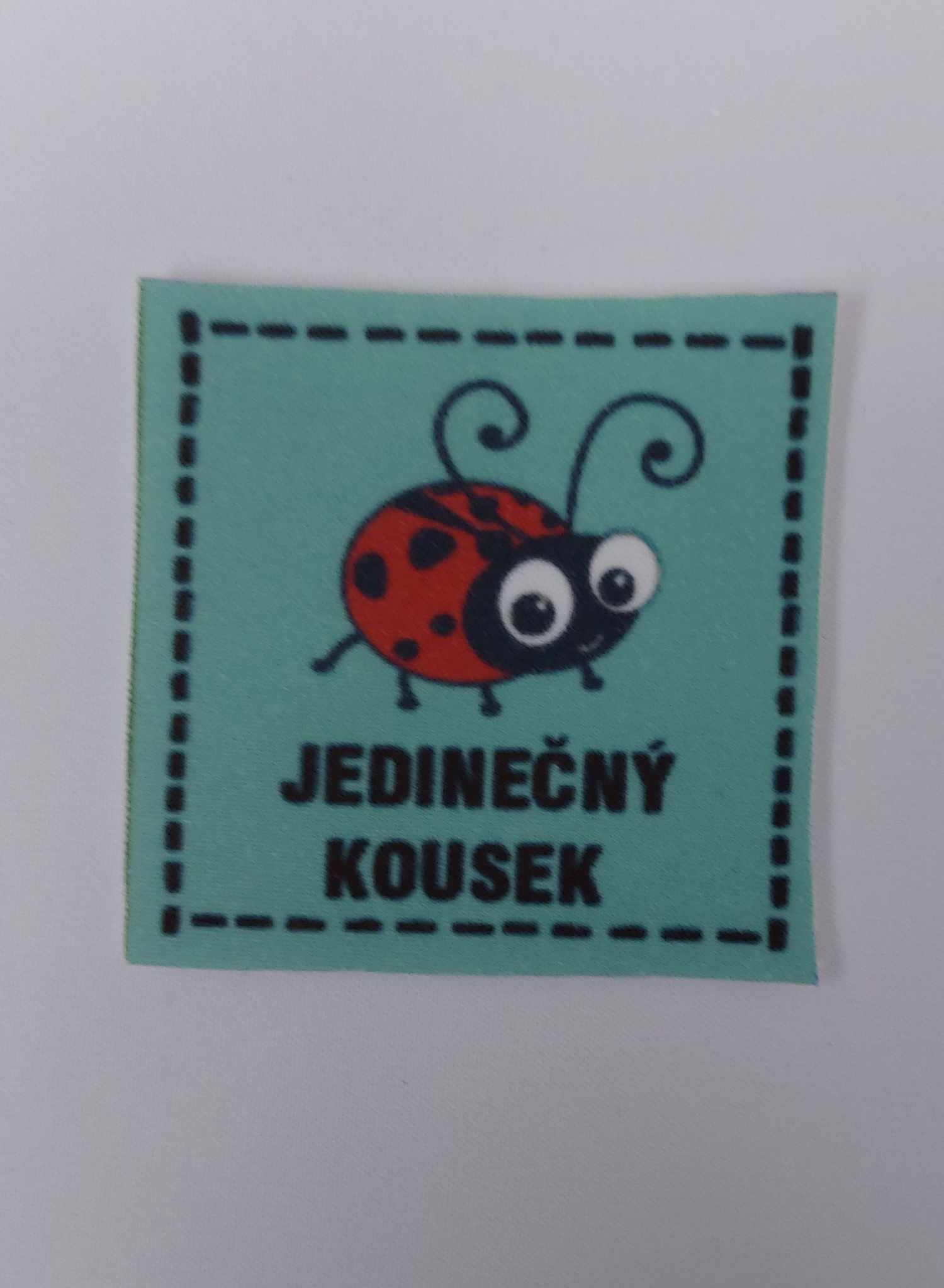 Látková nášivka - JEDINEČNÝ KOUSEK