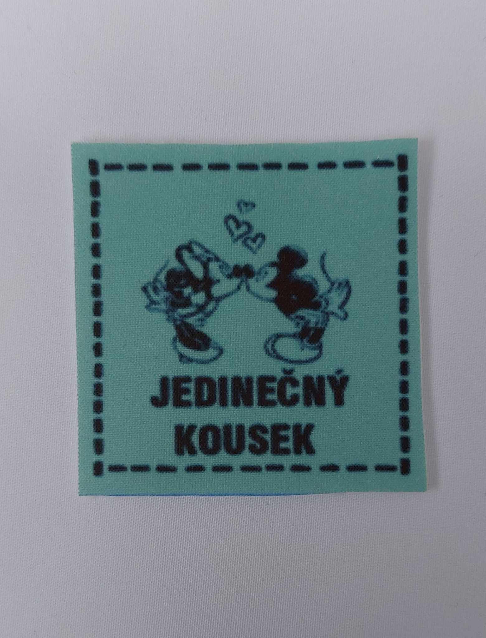 Látková nášivka - Jedinečný kousek
