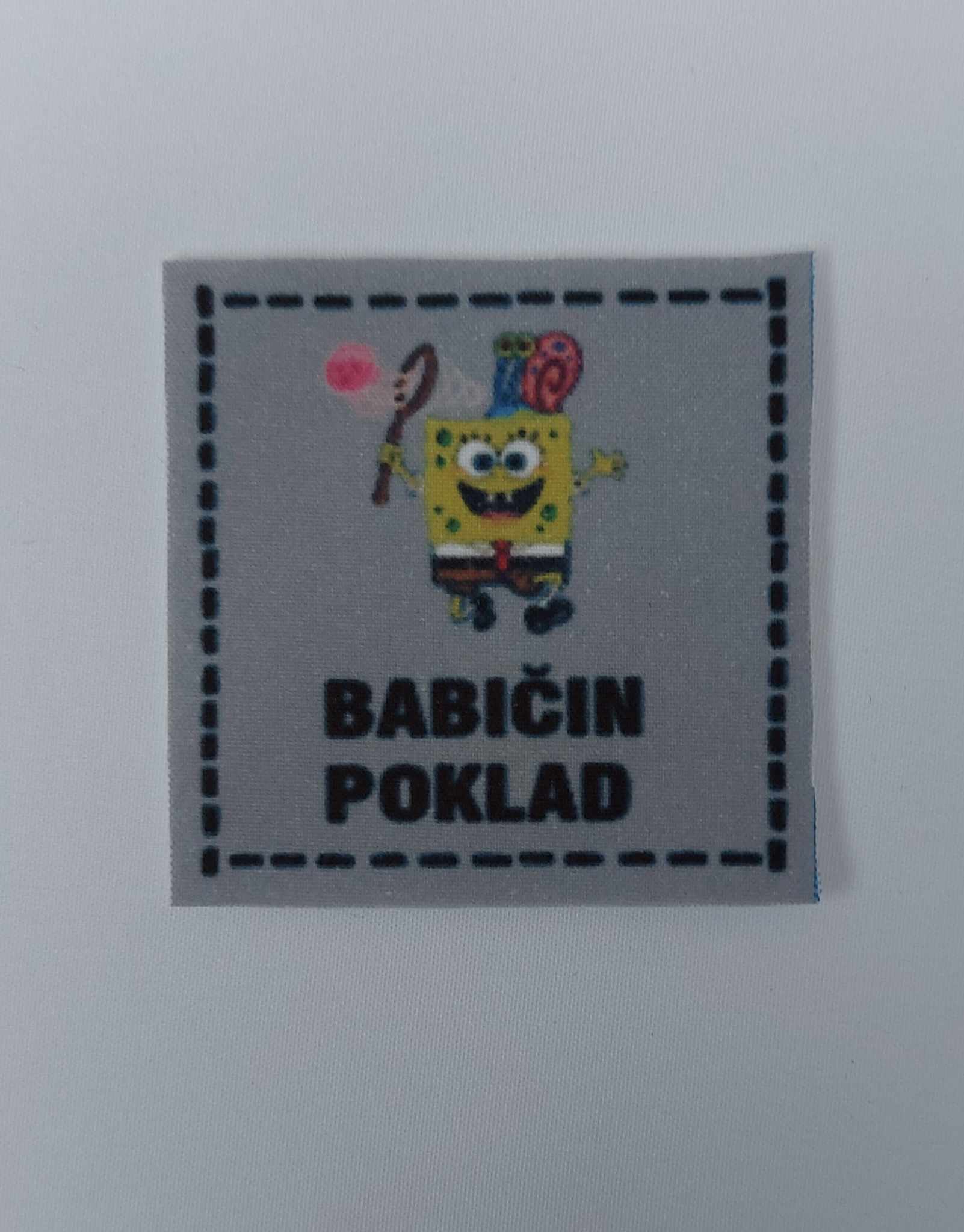 Látková nášivka - Babičin poklad