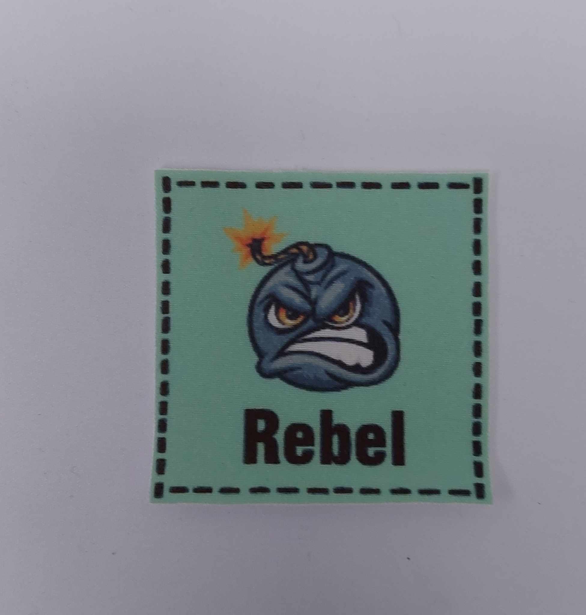 Látková nášivka - REBEL