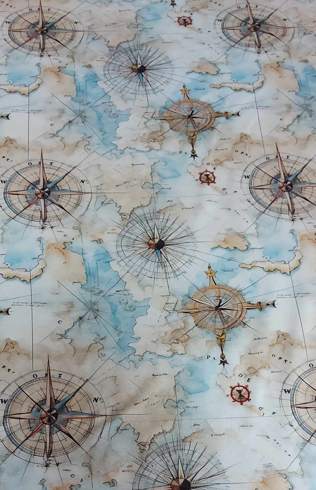 Teplákovina - Kompas na mapě