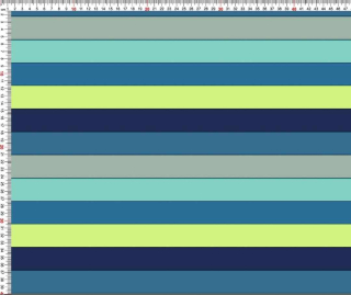 Teplákovina - modré proužky