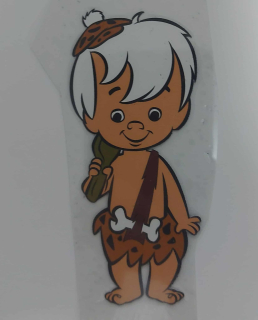 Nažehlovací aplikace - Chlapec z doby ledové