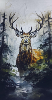 Panel úplet- Jelen II JAKOST 80x180cm