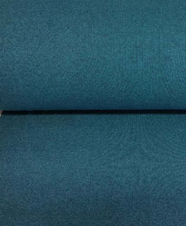 Náplet žebrovaný - petrolej