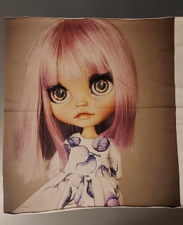 Panel - Panenka Amálka 2 - na teplákovině 44,5x53 cm