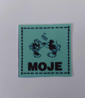 Látková nášivka - Moje